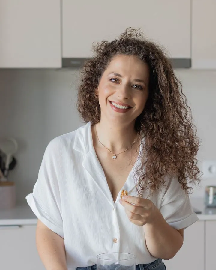 Ana Rita Campos na cozinha